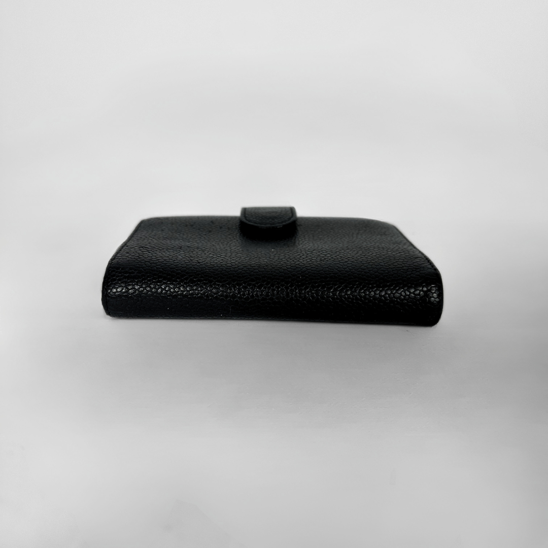 Chanel Wallet Caviar Small on a white background