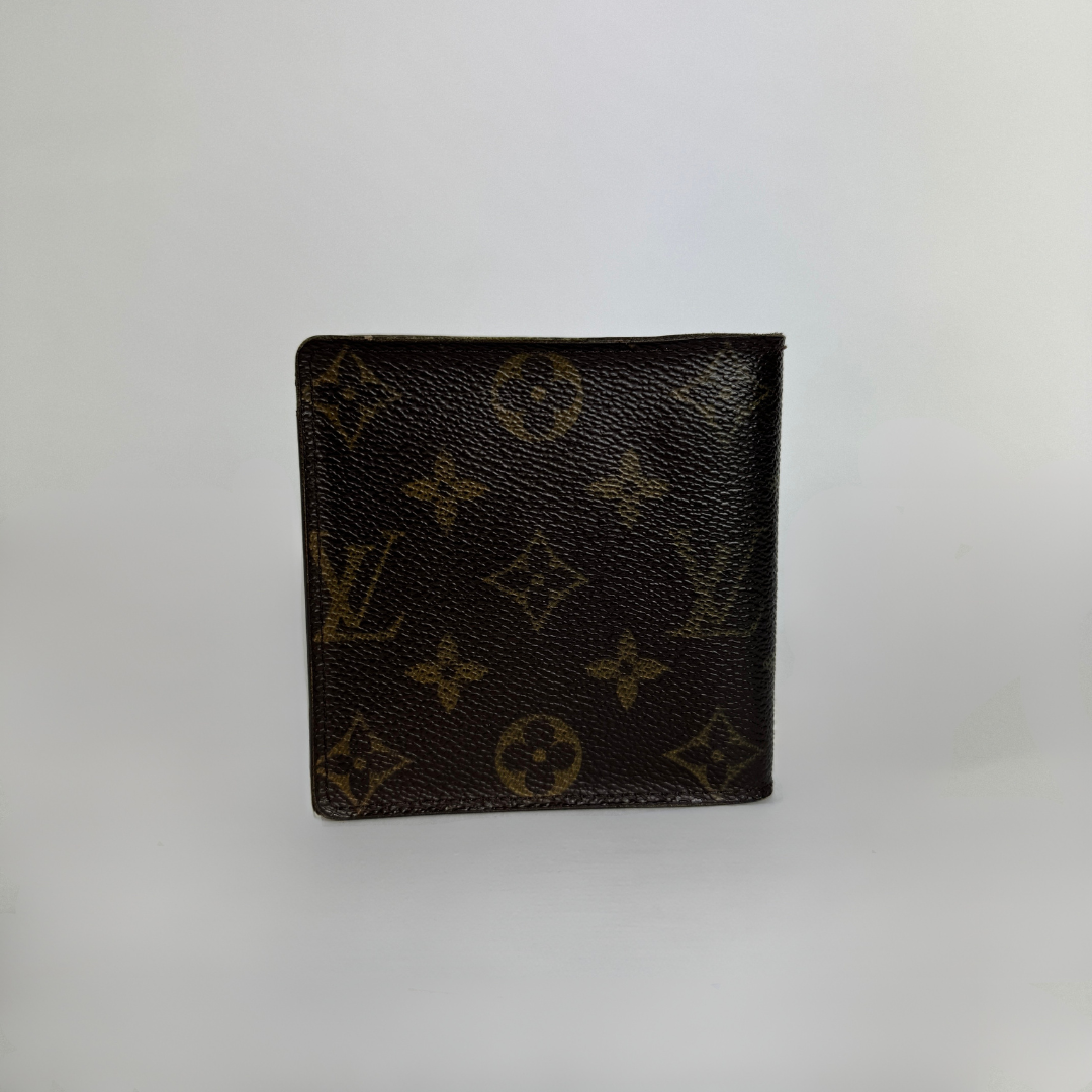 Louis Vuitton Flap Wallet on a white background