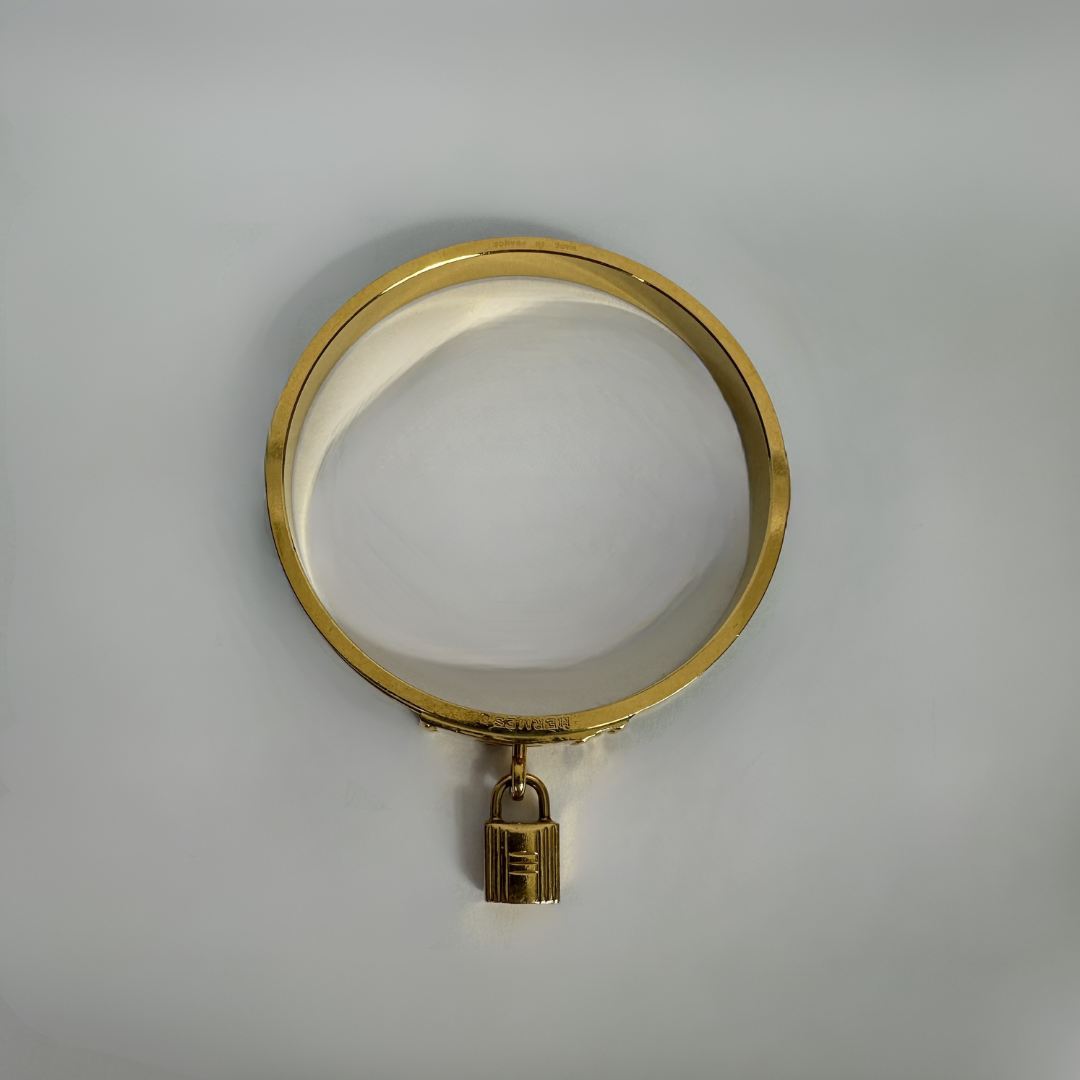 Hermes Bracelet on white background