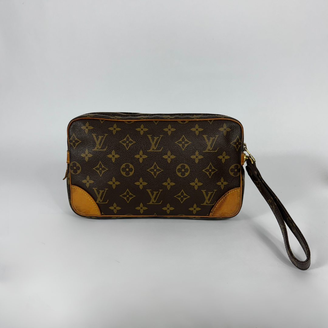 Louis Vuitton Louis Vuitton Clutch Marly Dragonne Monogram Canvas - Handbags - Etoile Luxury Vintage
