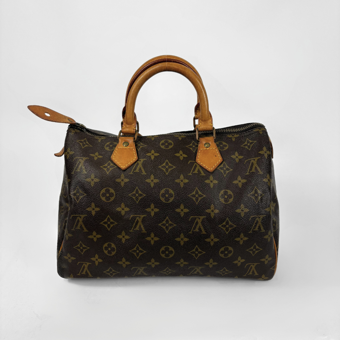 Louis Vuitton Speedy 30 on a white background