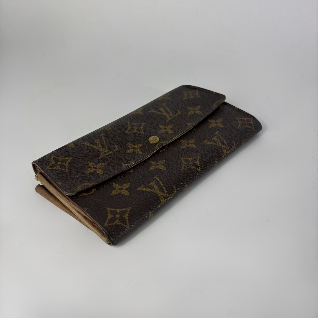 Louis Vuitton Wallet on white background