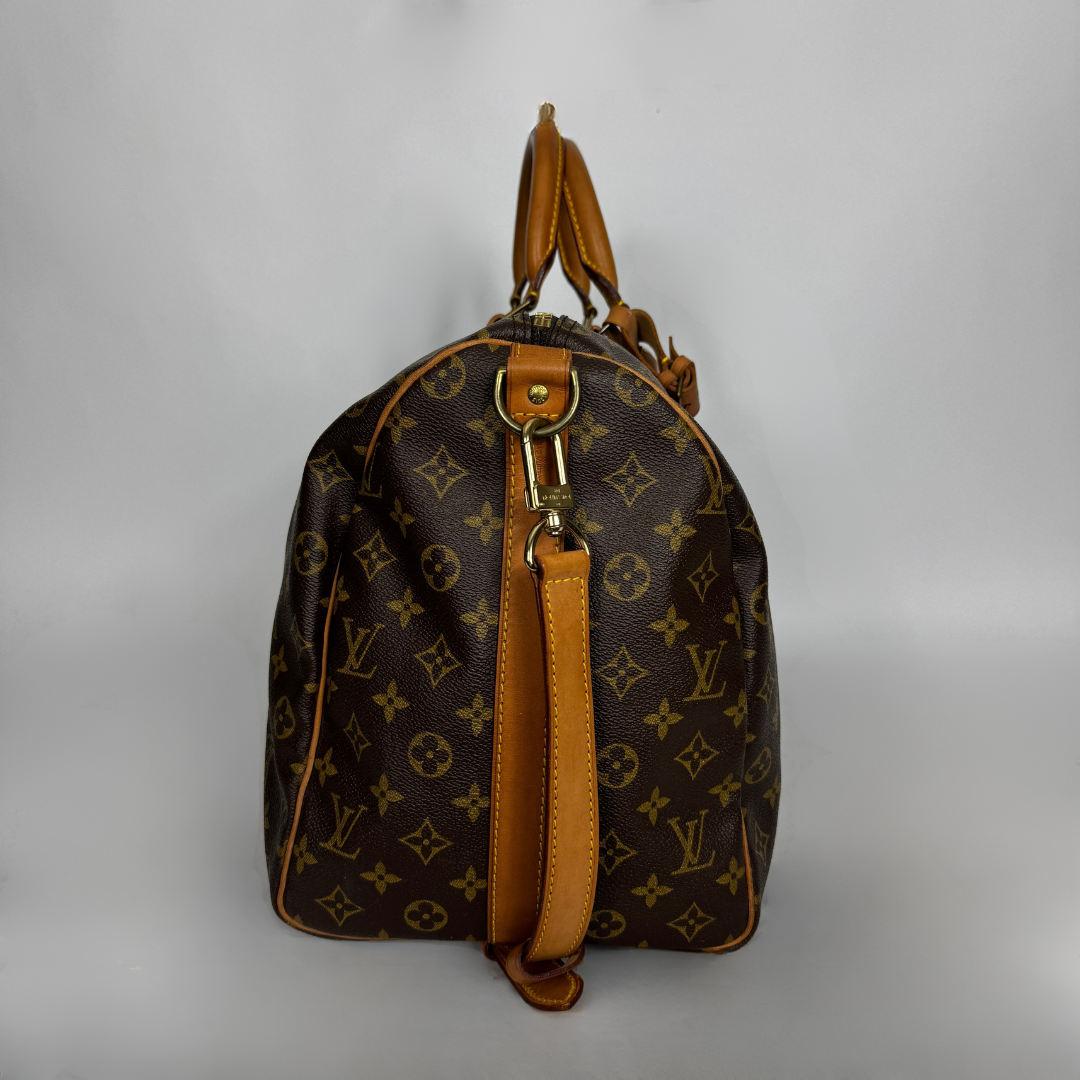 Louis Vuitton Keepall on white background