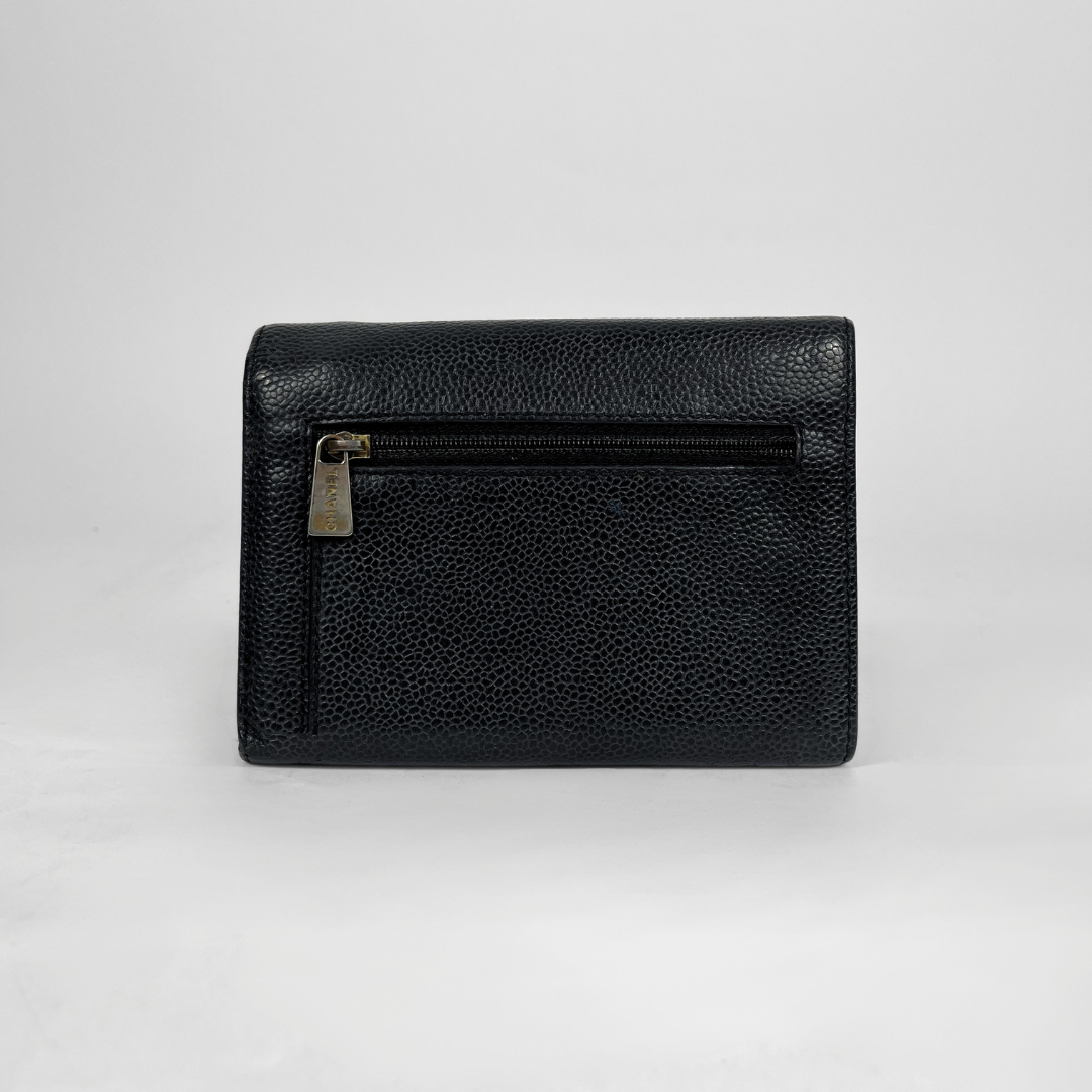 Chanel Black Caviar medium