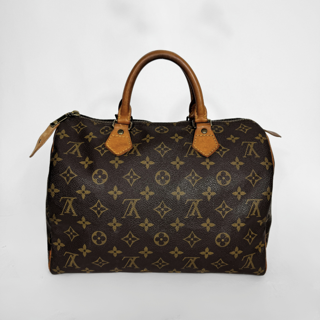 Louis Vuitton Speedy 30 on a white background