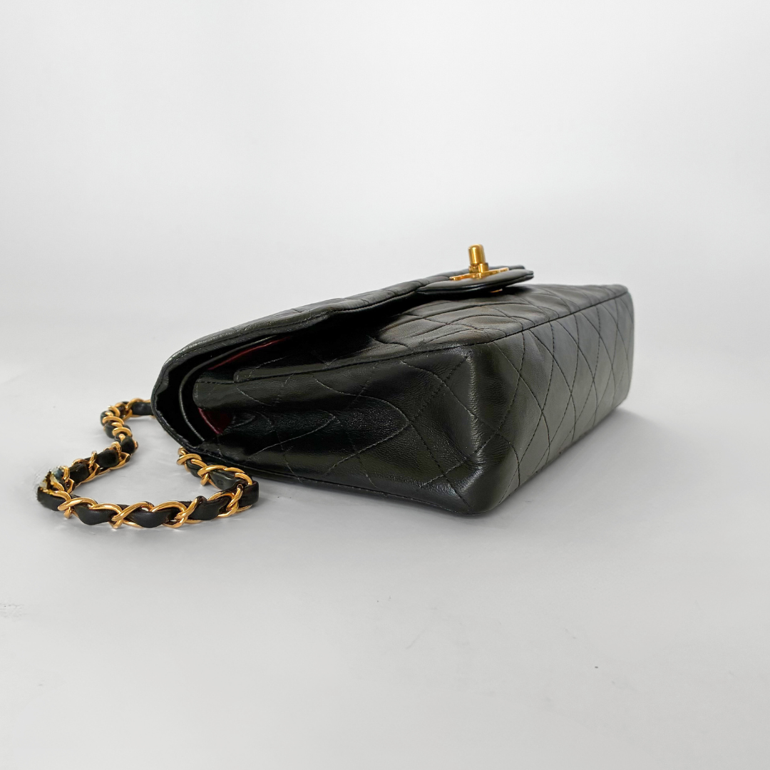 Chanel Classic Flap Bag Small Lambskin Leather