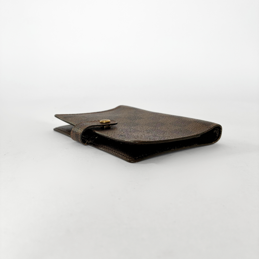 Louis Vuitton Passport Cover Damier Ebene Canvas