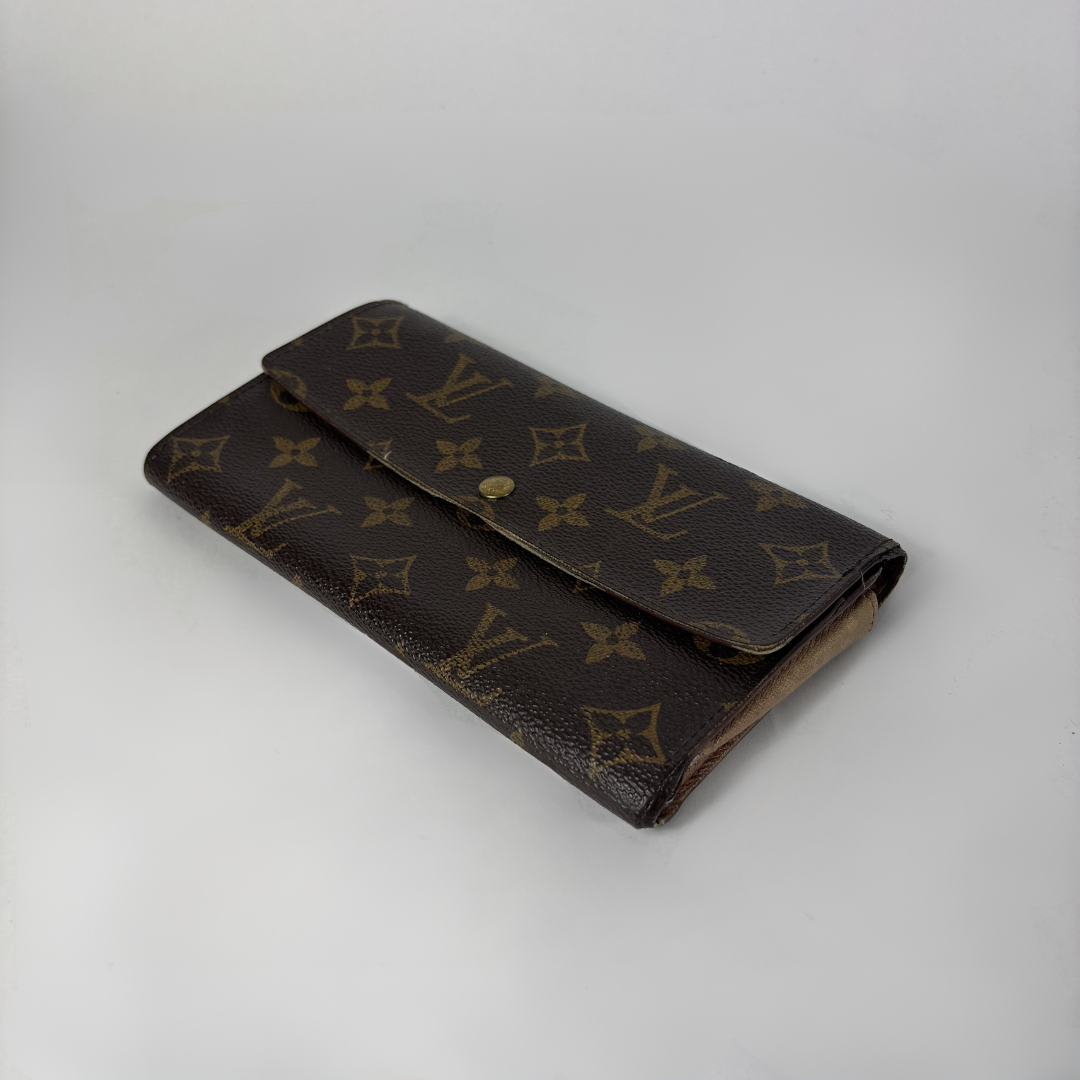 Louis Vuitton Wallet on white background