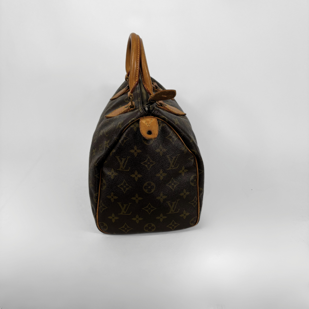 Louis Vuitton Speedy 30 on a white background