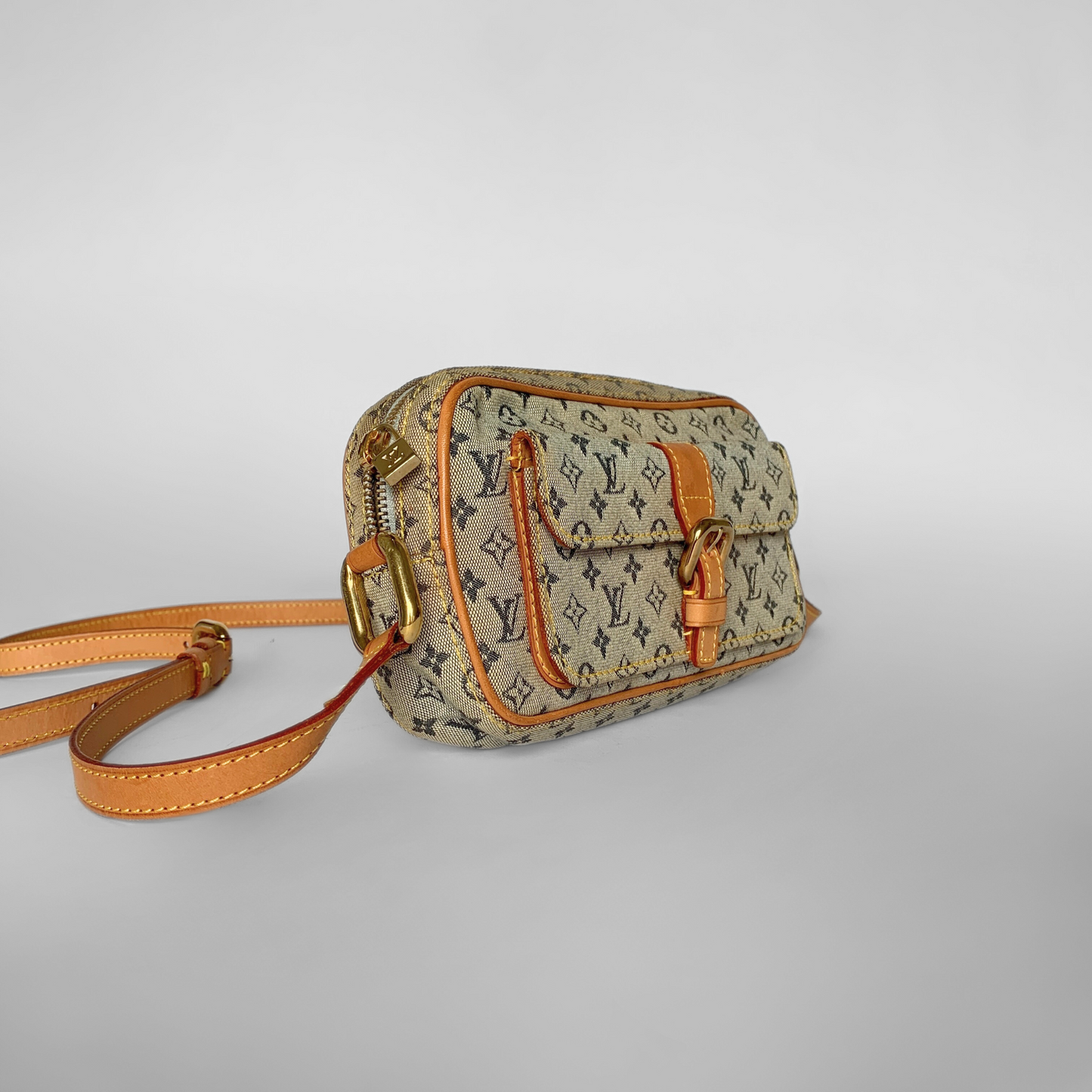 Louis Vuitton Juliette MM Mini Lin Canvas