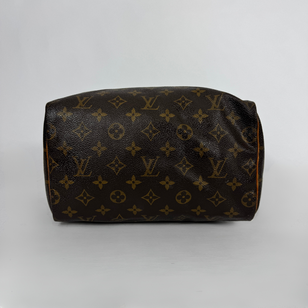 Louis Vuitton Speedy 25 on a white background