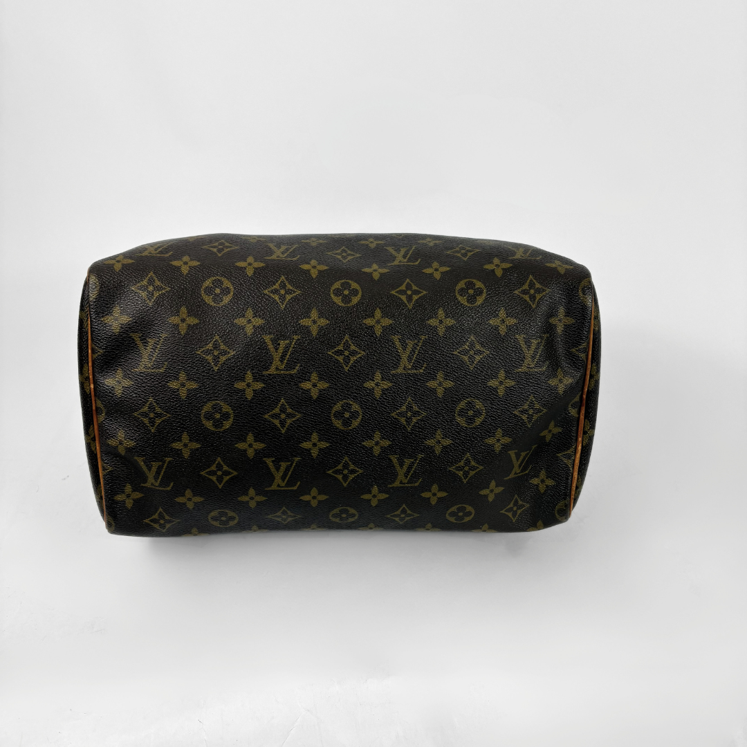 Louis Vuitton Speedy 30 on a white background