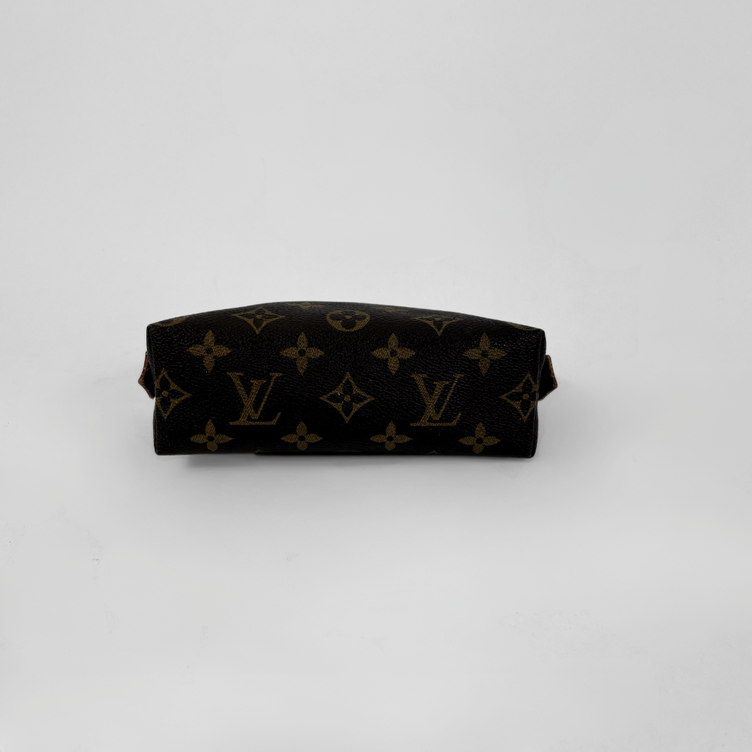 Louis Vuitton Cosmetic Pouch Monogram Canvas on a white background
