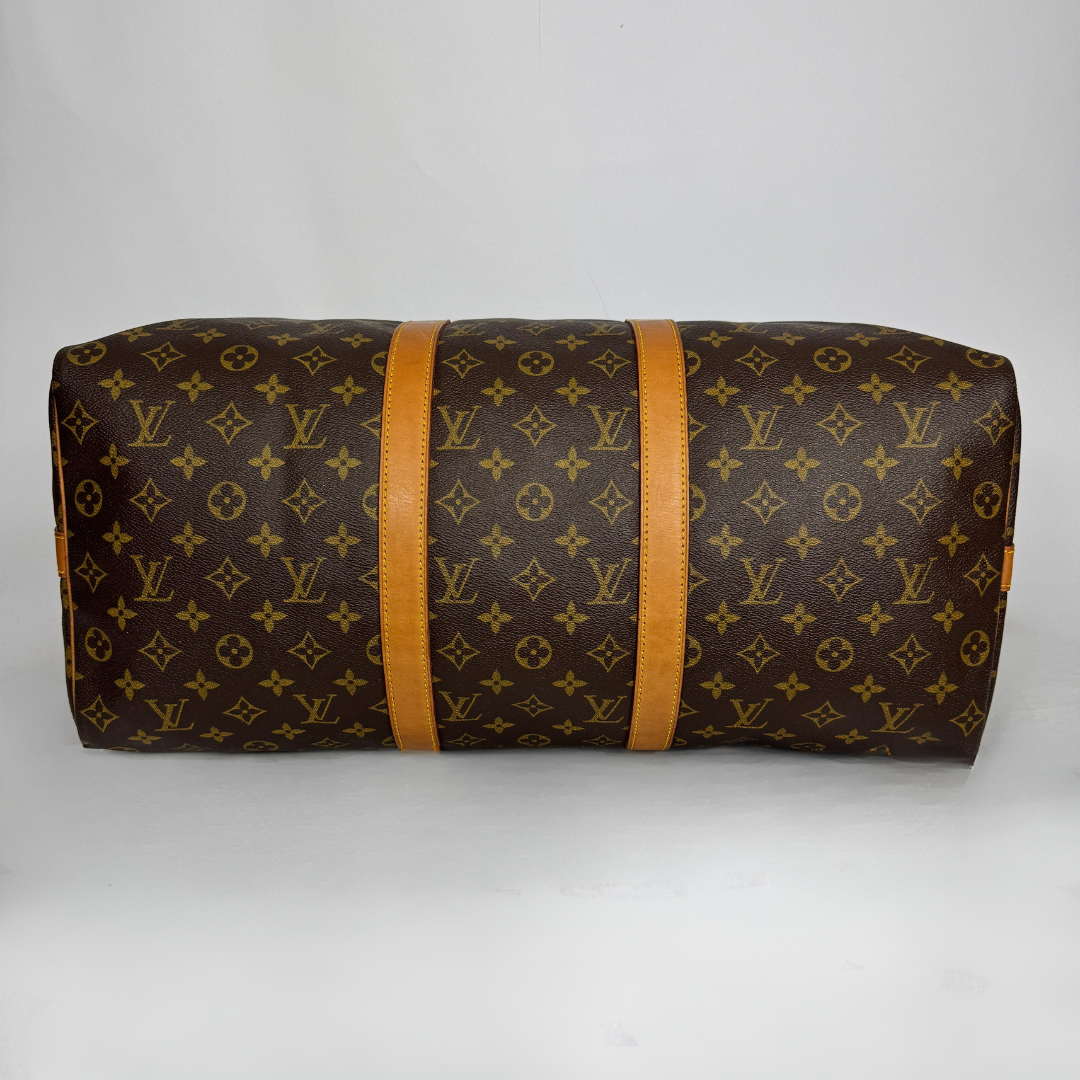 Louis Vuitton Keepall on white background