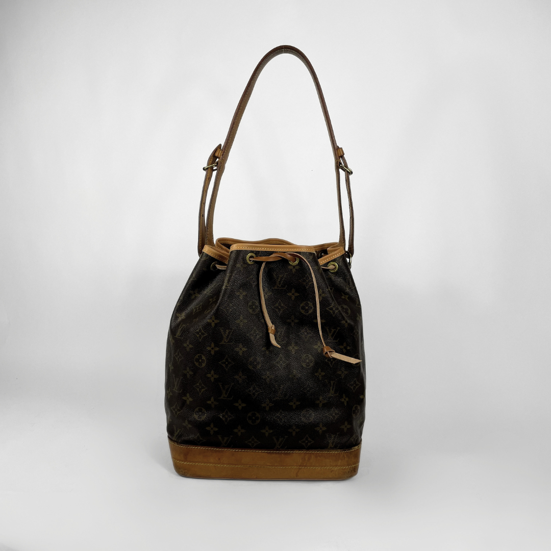 Louis Vuitton Noé Monogram Canvas on a white background
