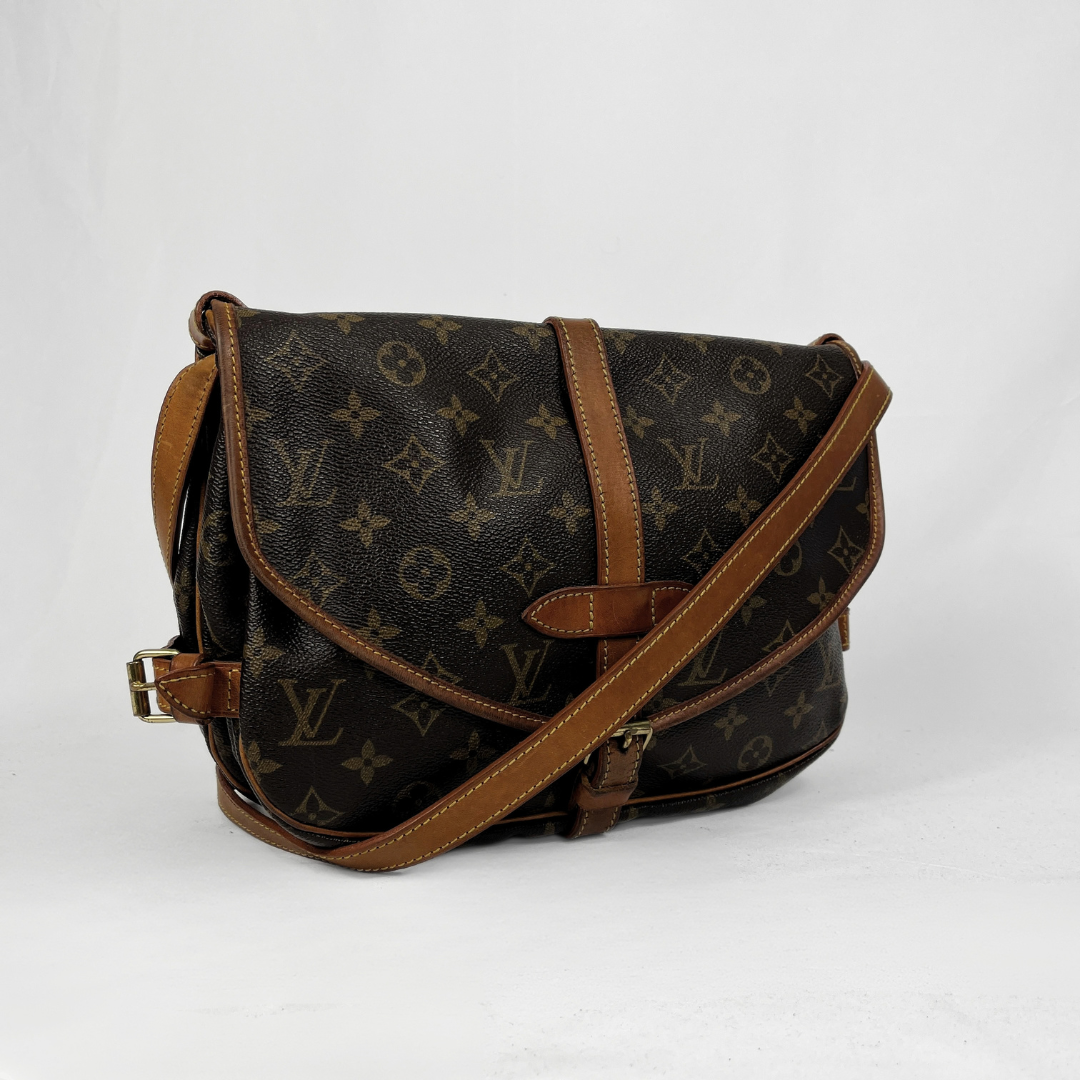 Louis Vuitton Saumur 30 Monogram Canvas