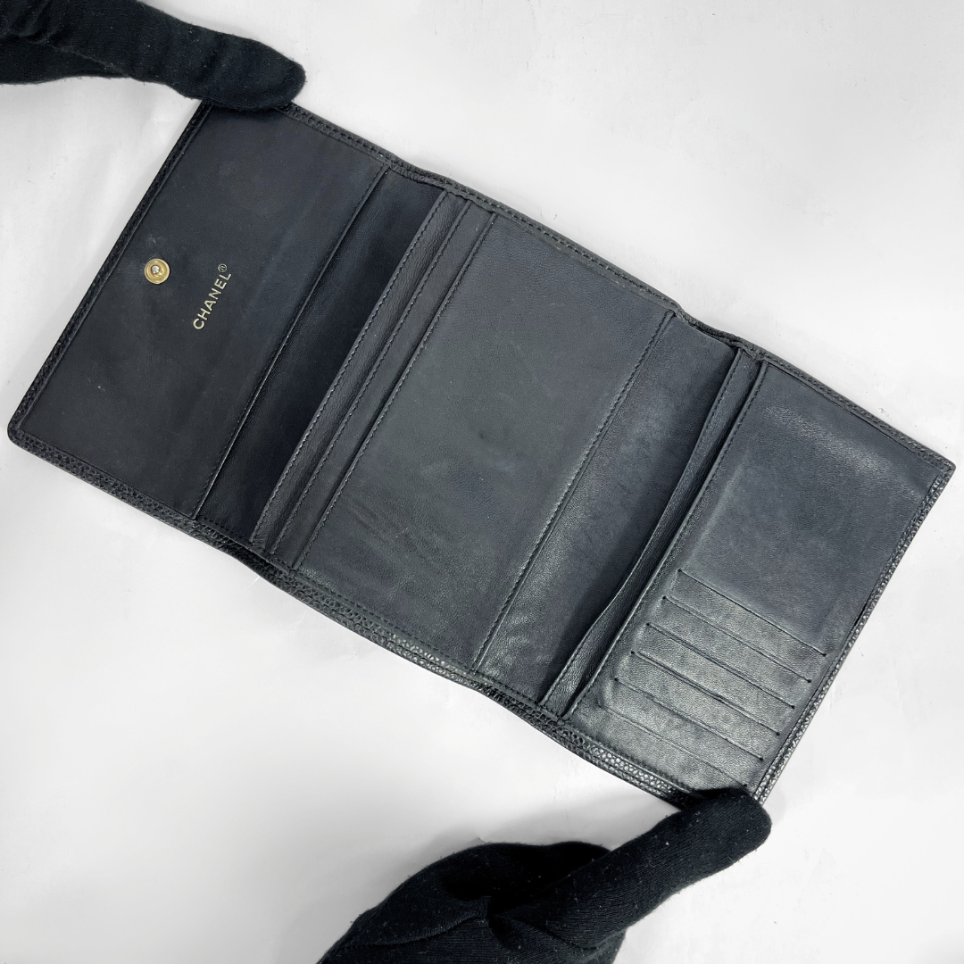 Chanel Black Caviar medium