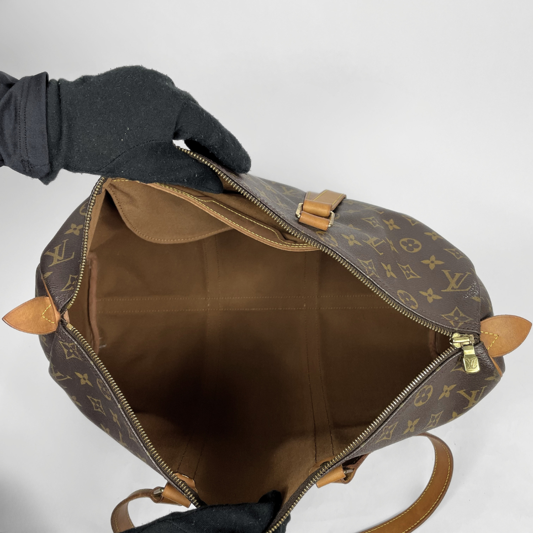 Louis Vuitton Flannery 45 Monogram Canvas on a white background