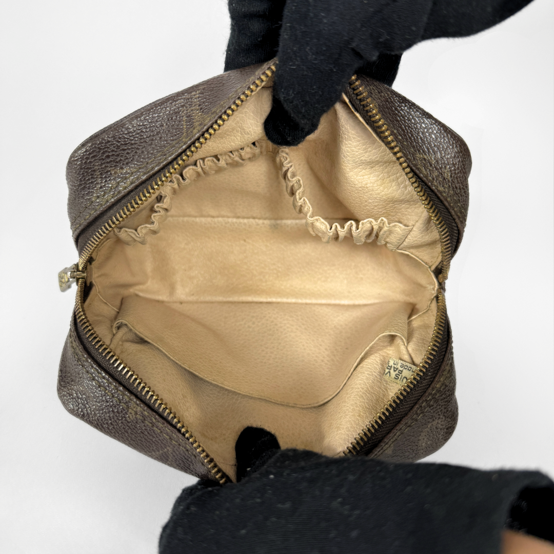 Louis Vuitton Toiletry Bag on white background
