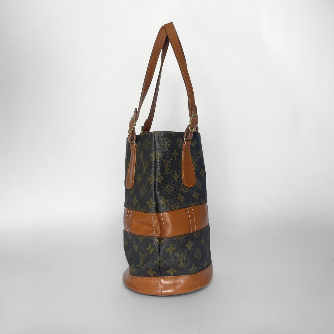 Louis Vuitton Bucket Bag USA Monogram Canvas