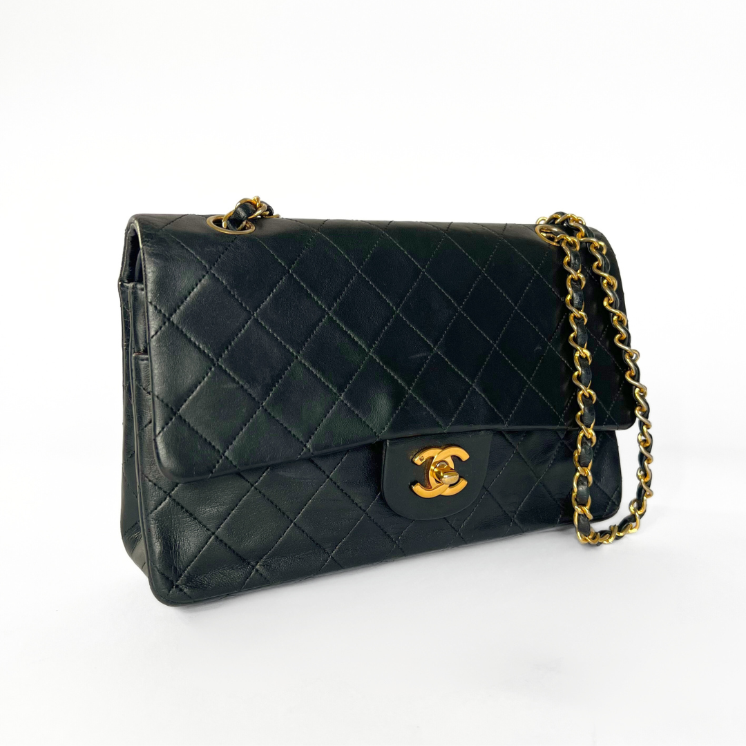 Chanel Classic Flap Bag Small Lambskin Leather
